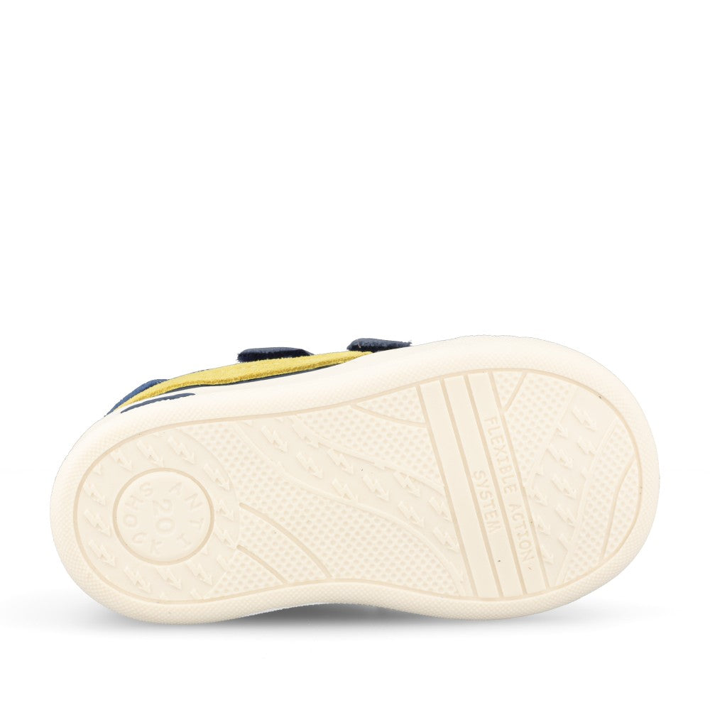 Boys 14033 Velcro Shoe In Navy