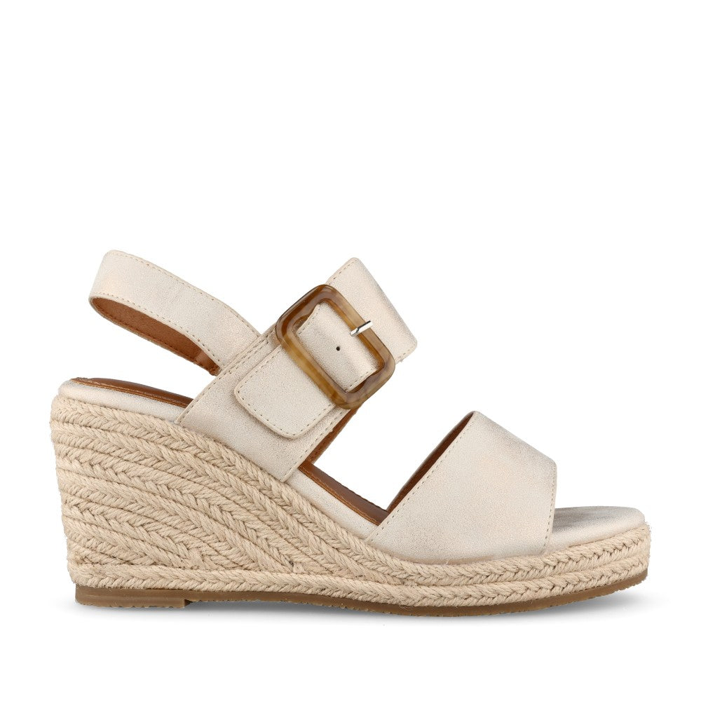Ladies Rochester Jlh507 Wedge Sandal In Gold