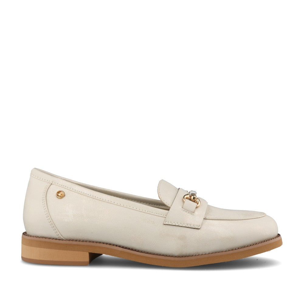 Ladies Yangon Loafer In Ivory