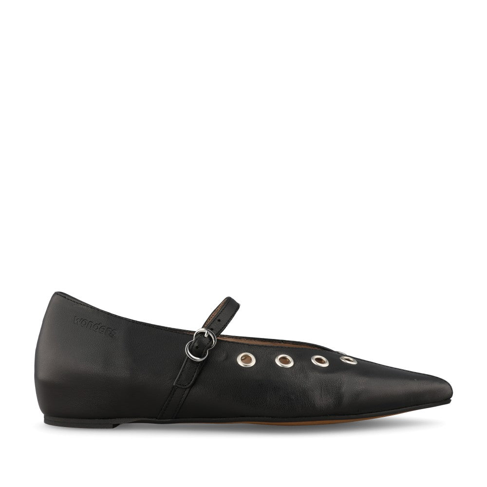 Ladies A-3841 Slip-on Shoe In Black