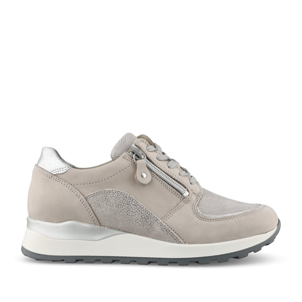 Ladies H64007 Hiroko H-fit Trainer In Grey