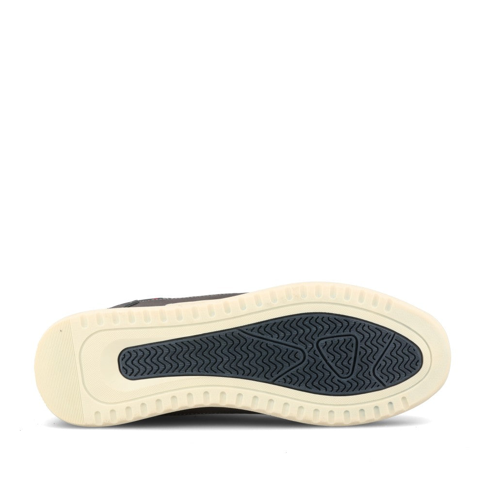 Mens Twenty Four Laced Trainer In Grey