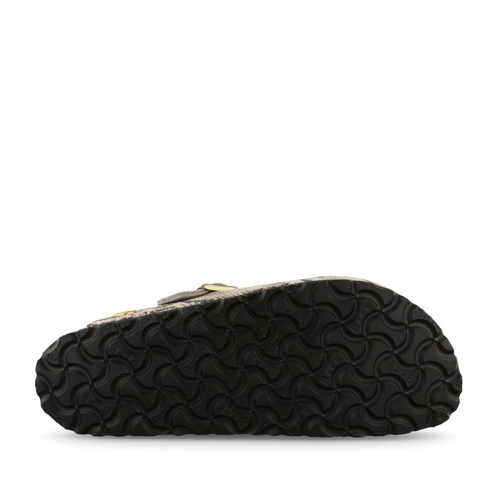 Ladies 1033086 Boston Rivet Suede Clog In Snake