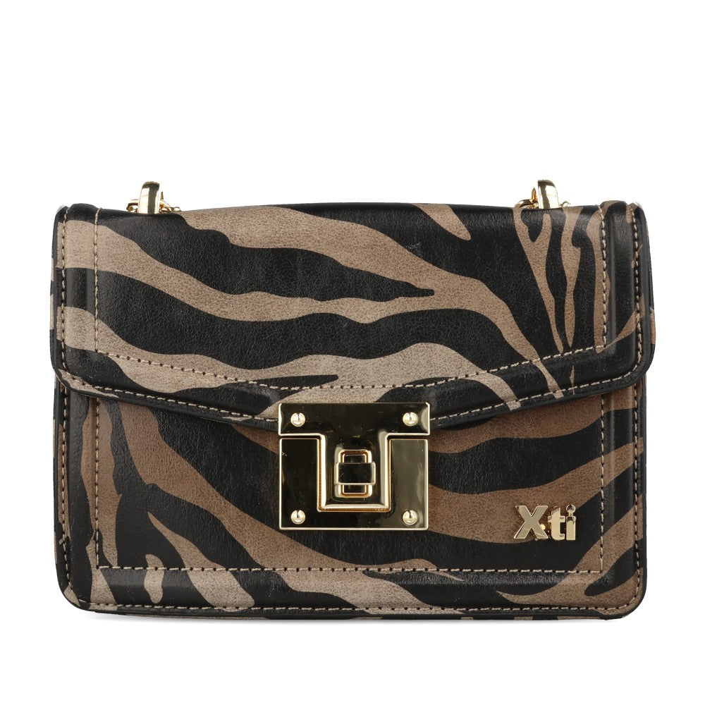 XTI Ladies 184657 Bag In Zebra