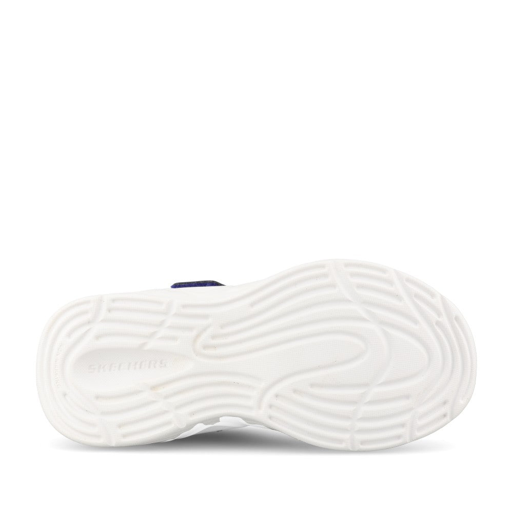 Skechers Girls 303729LC Skechers Sola Glow 2.0 Dazzle Steps Trainer In Navy
