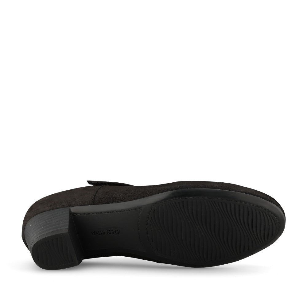 Ladies 358311 Mary Jane Shoe in Black Nubuck