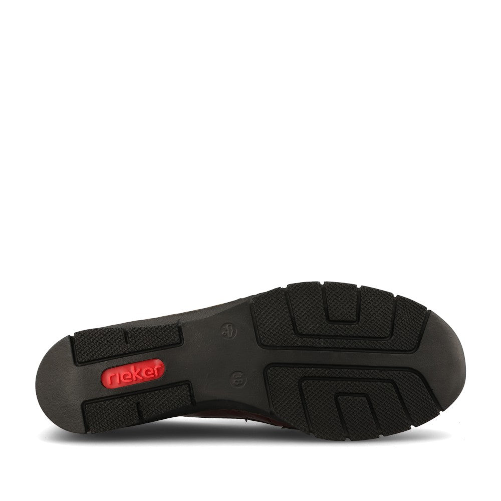Rieker Ladies 53771 Shoe In Red