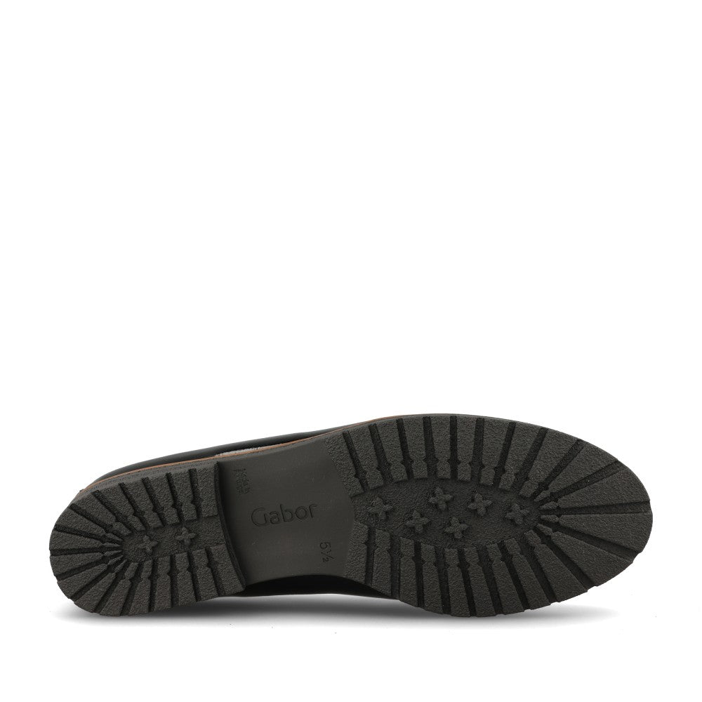 Gabor Ladies 4005.01 Elder Shoe In Black
