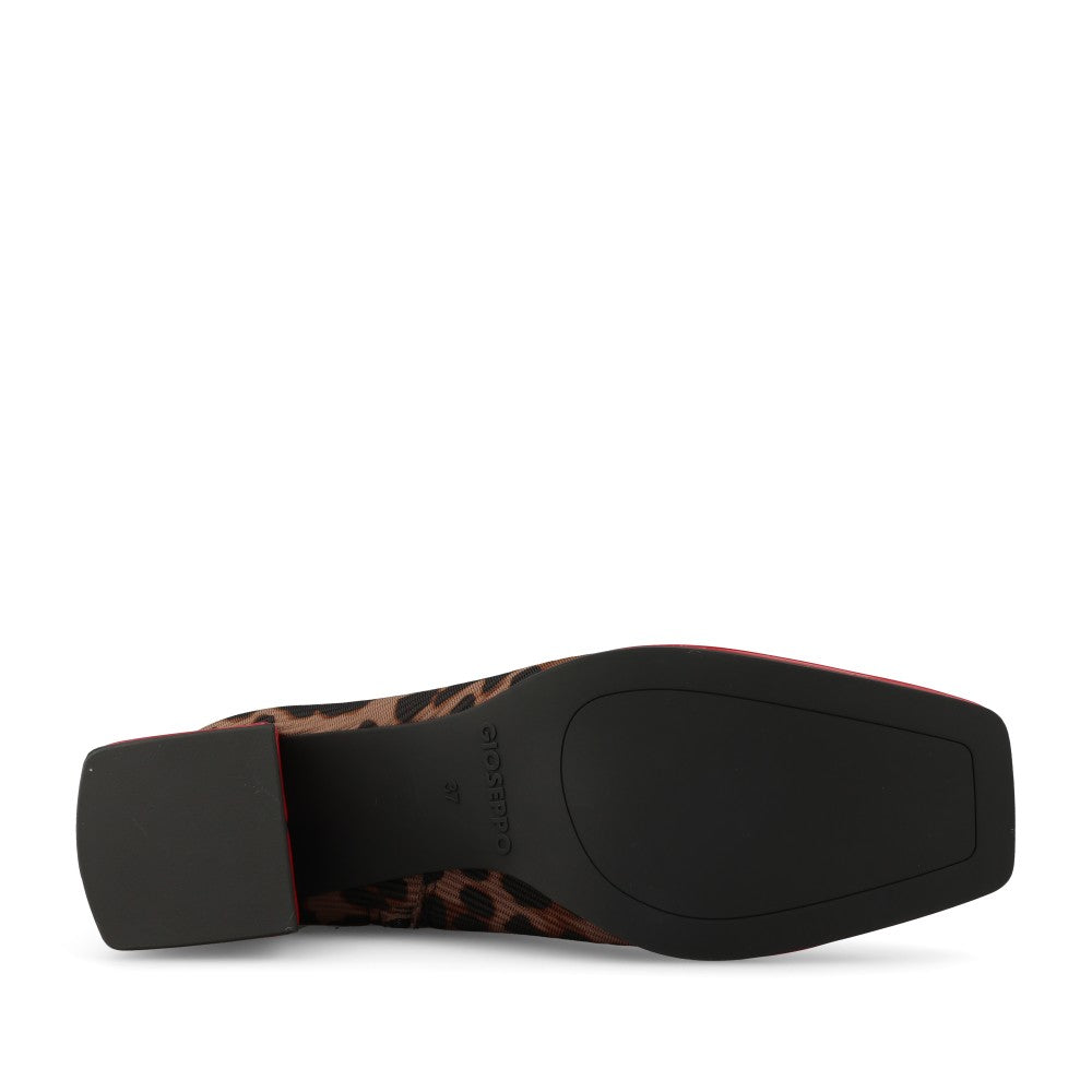Gioseppo Ladies 80683 Ankle Boot In Leopard