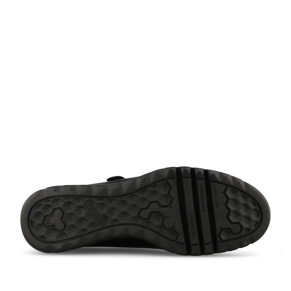 Fluchos Ladies F2247 Wedge Shoe In Black