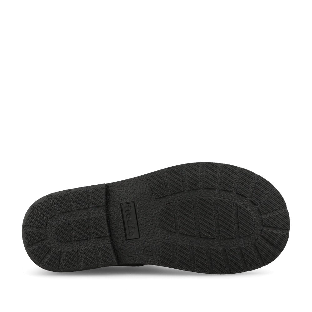 Froddo Girls G3140186 Evia T Bar in Black Leather