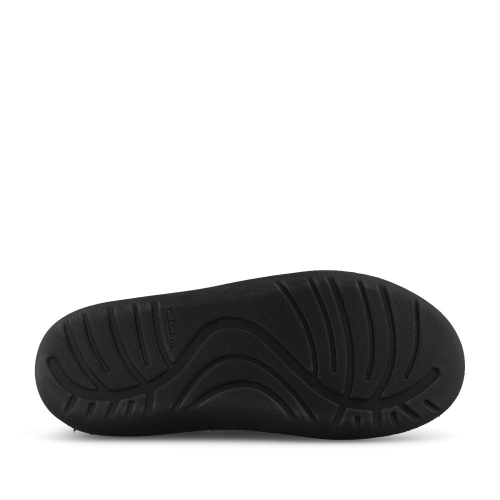 Clarks Mens King Ease Textile G-fit Slipper In Navy Interest