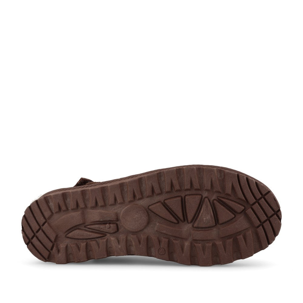 Lunar Ladies Odessa Slipper in Dark Brown