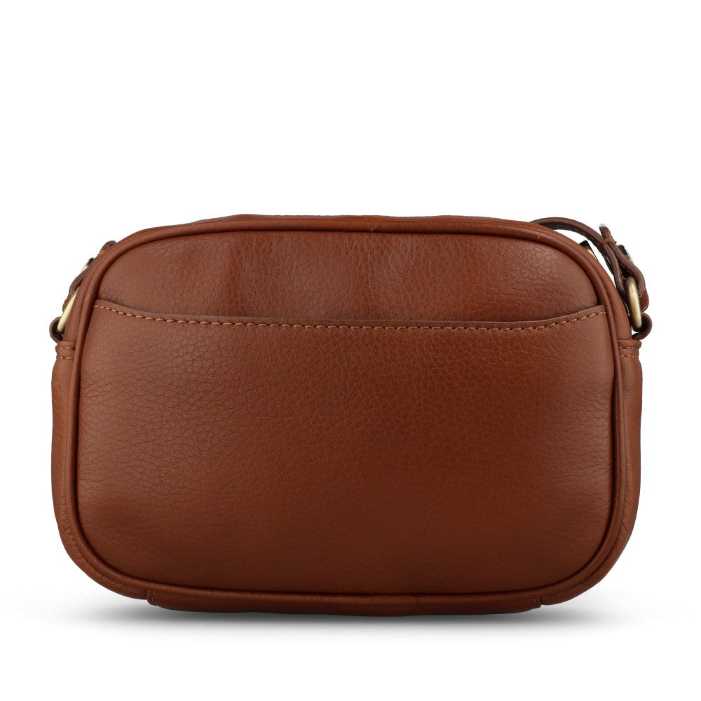 Barbour Ladies Daphne Leather LBA0546 Bag In Brown