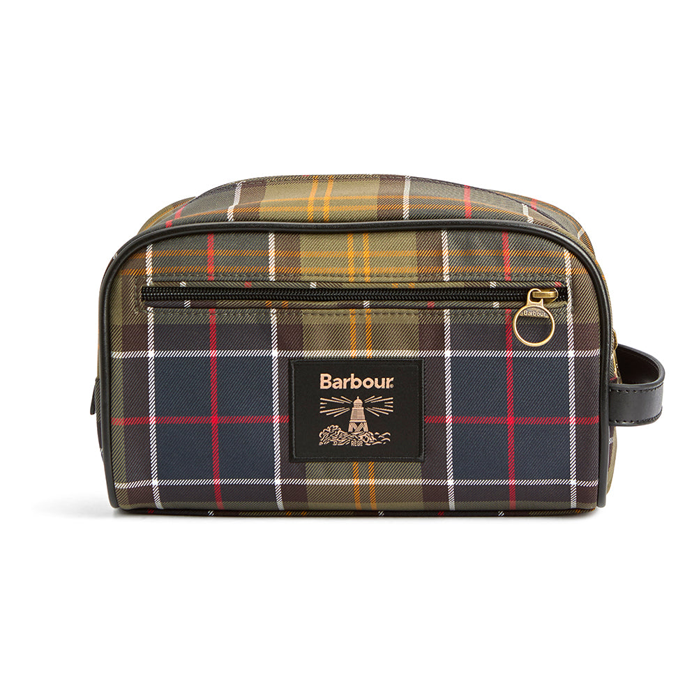Barbour Accessories Tartan Washbag MAC0396 In Classic Tartan