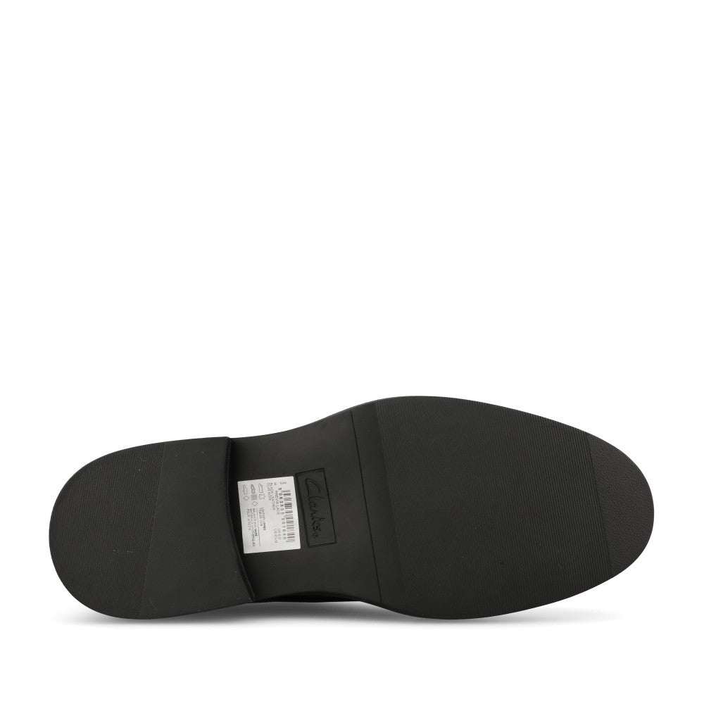 Clarks Ladies 26327263 Previa Lace In Black Leather