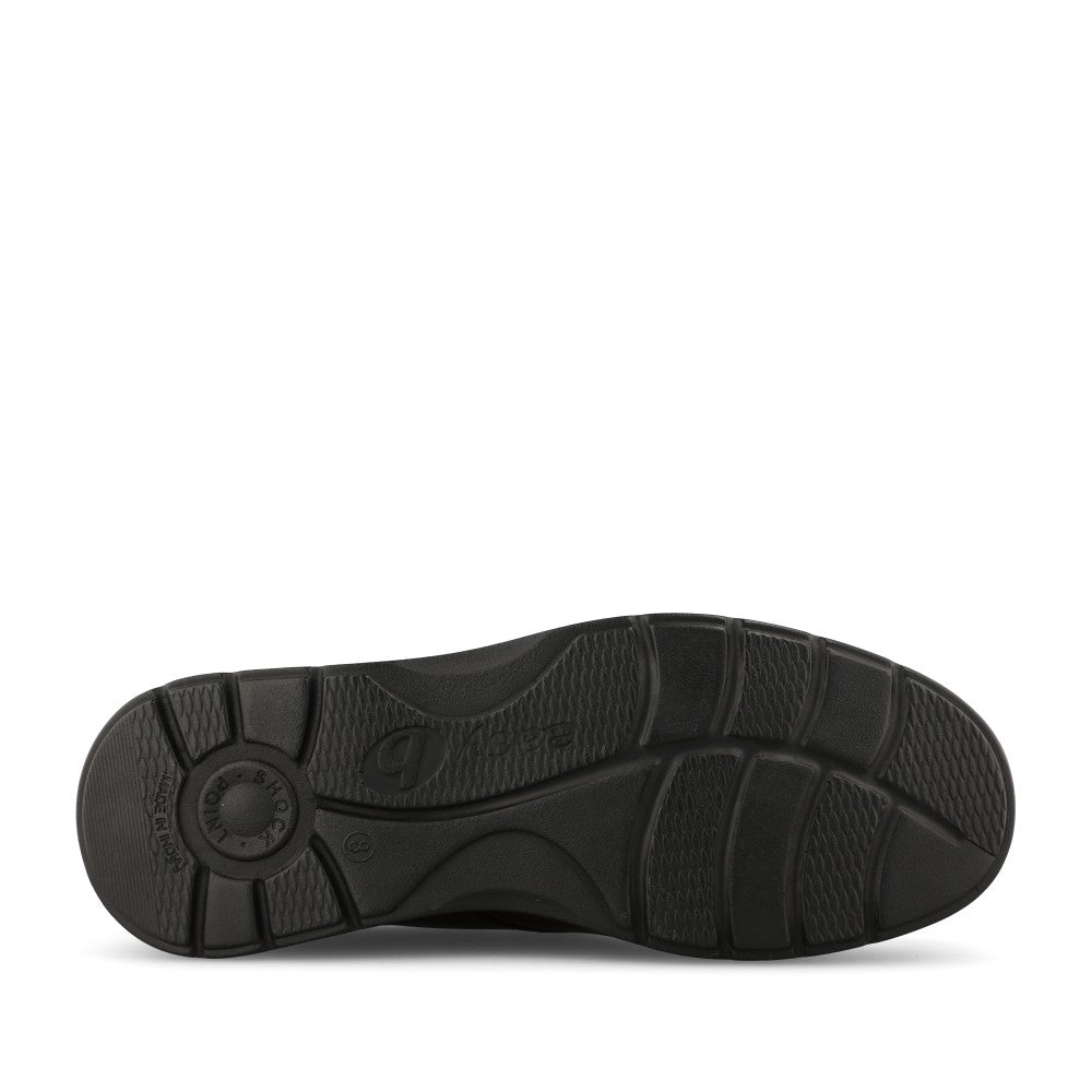 Mens Easy B Bahamas 89196 Velcro Shoe in Brown