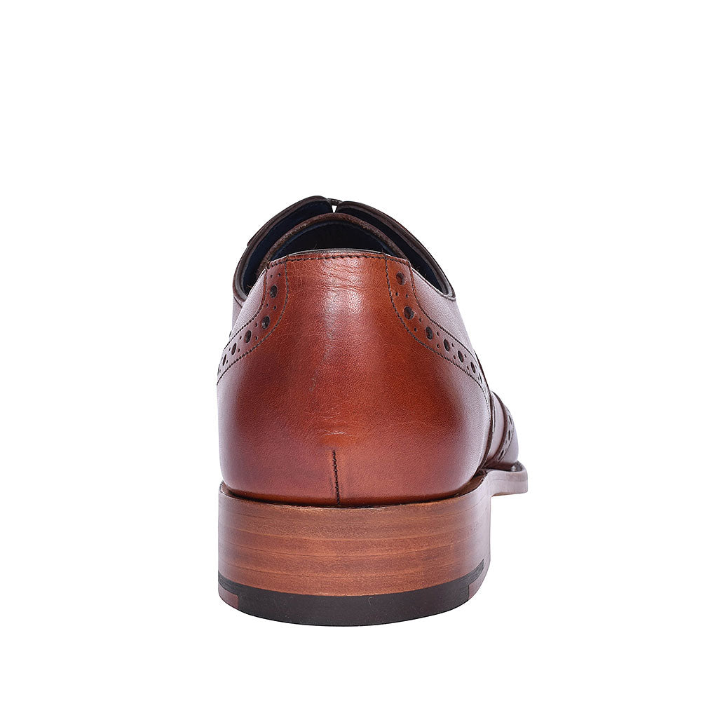 Mcclean Leather Brogues For Men In Brown