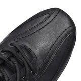 Lance Std Fit Leather Lace Shoe For Men In Black