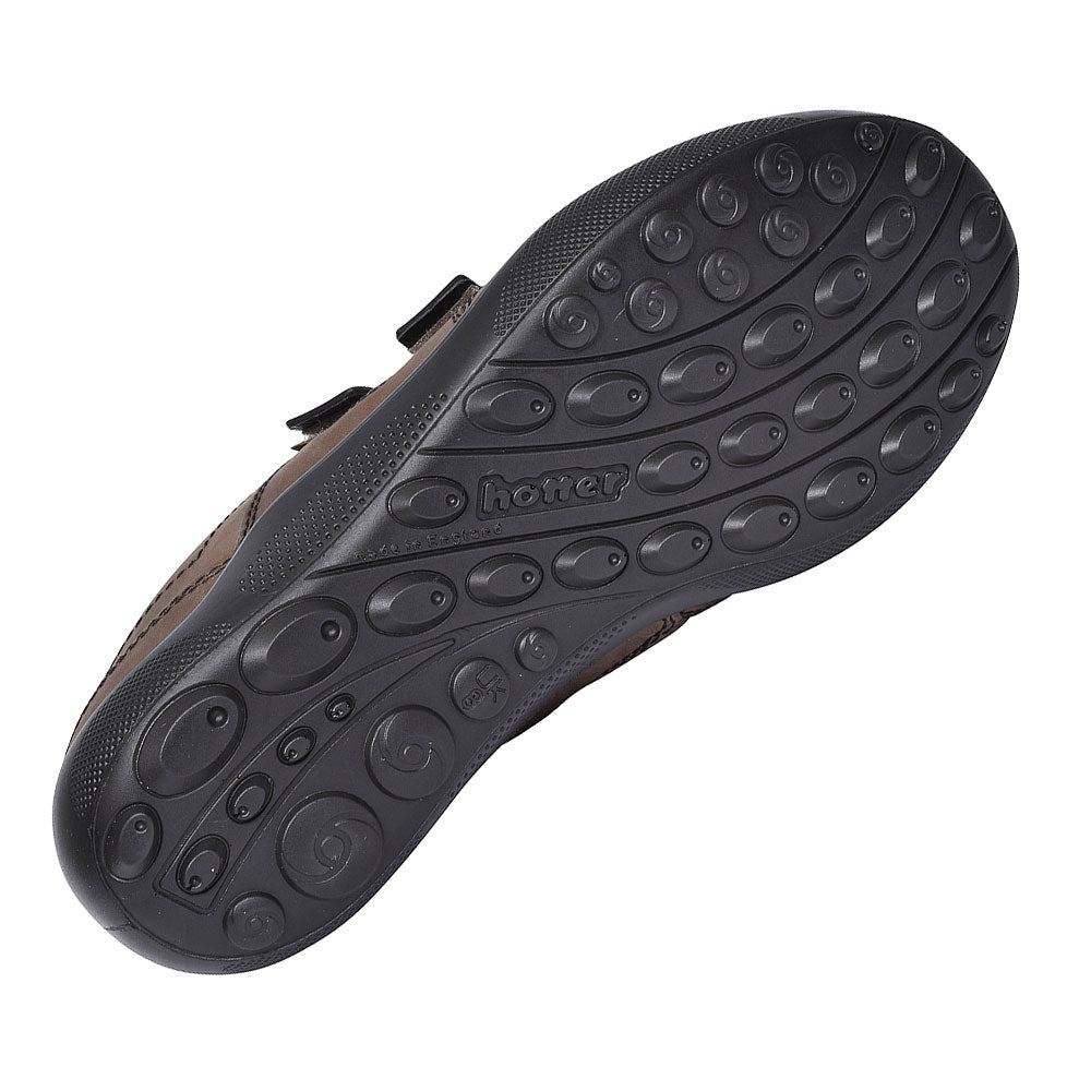 Energise Std Fit Casual Velcro Shoes For Men In Mushroom