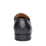 Javron Slip On Moccasins For Men In Black