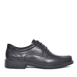 Helsinki 50104 Laced Shoe For Men In Blk Leather