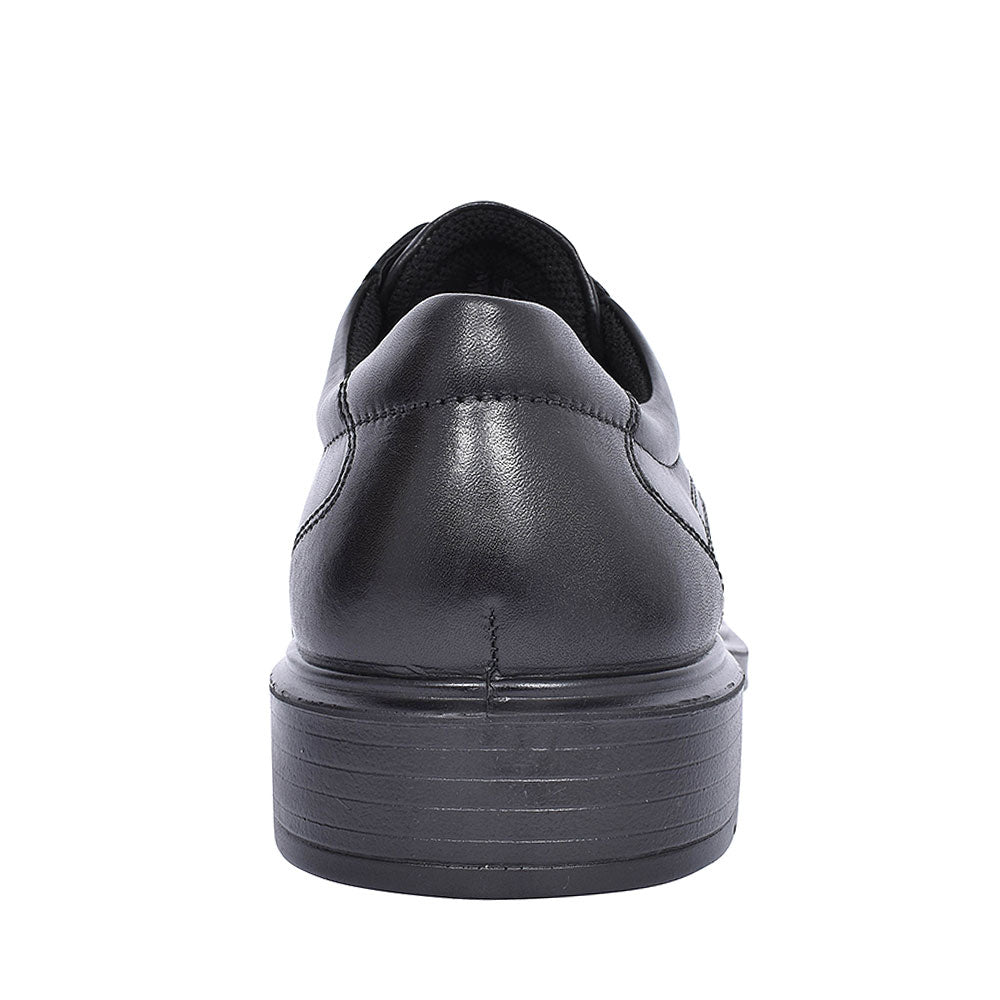 Helsinki 50104 Laced Shoe For Men In Blk Leather