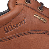 Bmg050 Livingston Tan Laced Walking Shoes For Men In Tan