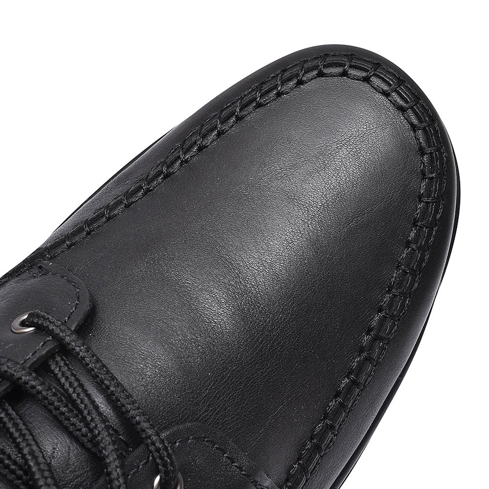 Trafalgar Std Fit Laced Shoe For Men In Black