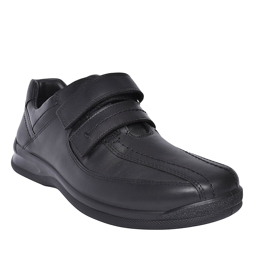 Medway Std Fit Velcro Casual Shoe For Men In Black