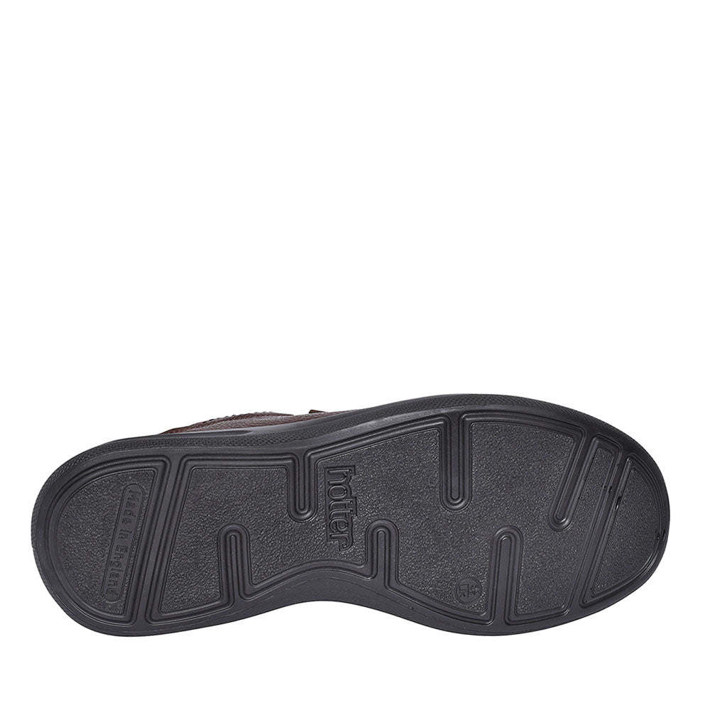 Medway Std Fit Velcro Casual Shoe For Men In Brown