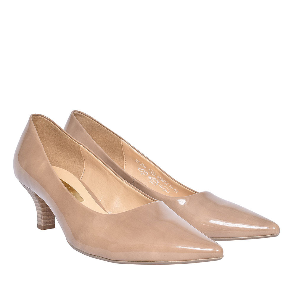 250 Point Toe Mid Heel For Women In Nude