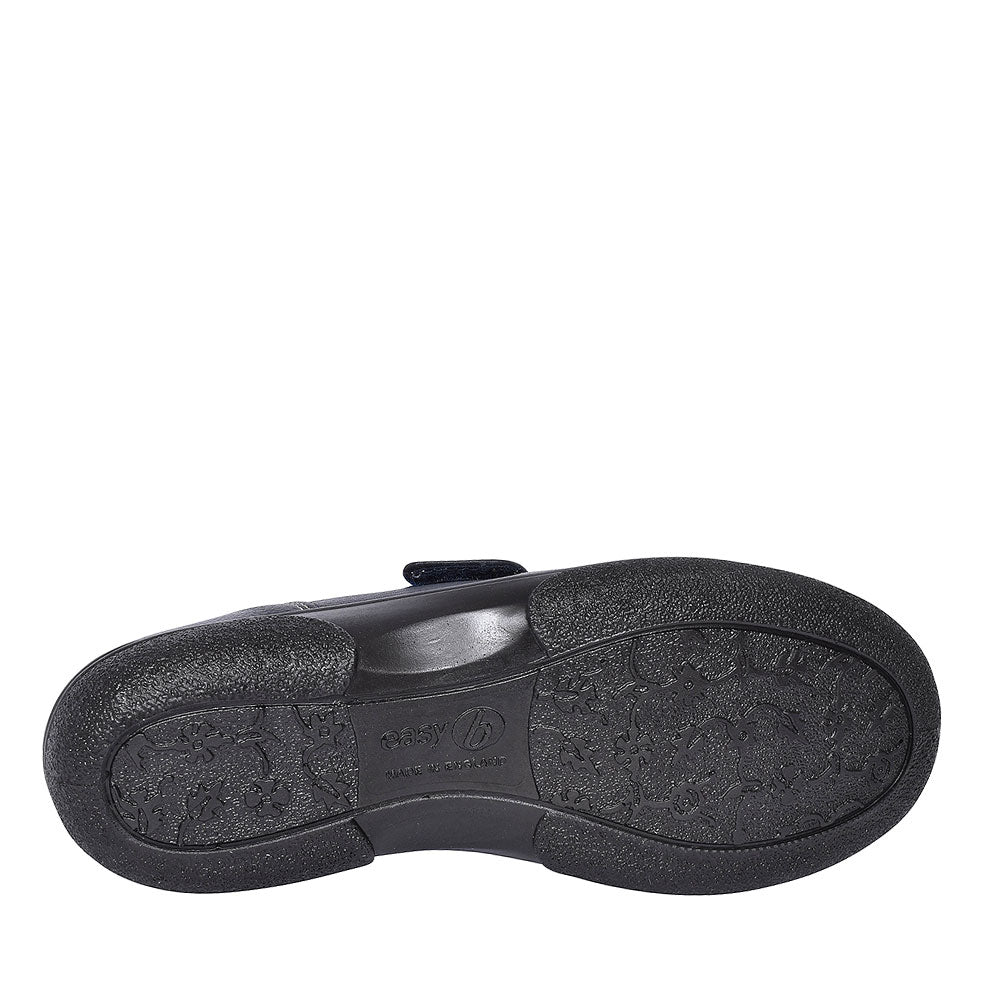 Healey 4e Plain Toe Shoe For Ladies  In Navy