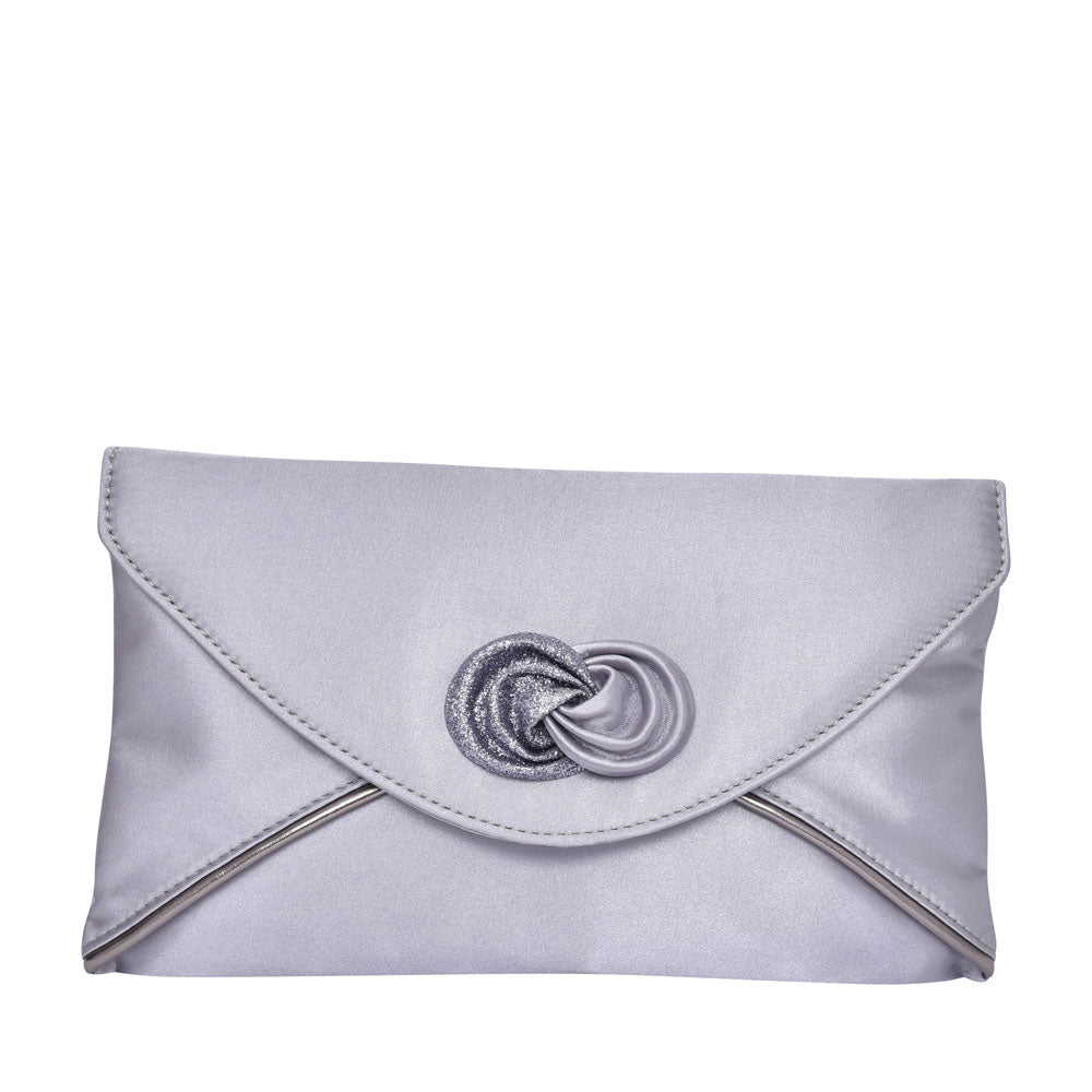 Ladies Ripley Zlr222 Clutch Bag In Grey