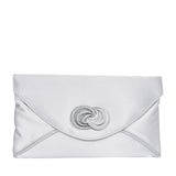 Ladies Ripley Zlr222 Clutch Bag In Silver