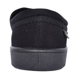 Hopper Run Black Fabric Plimsolls In Kids G Fit