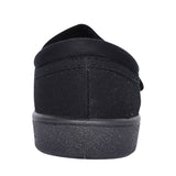 Hopper Go Black Fabric Plimsolls For Girls In Kids G Fit