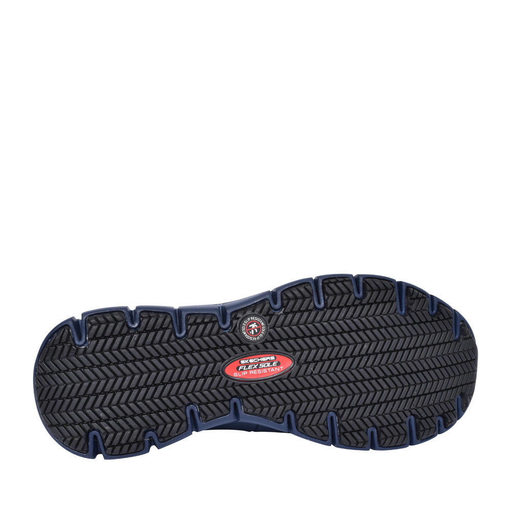 Sure Track Non Slip Work Shoe For Ladies In Navy