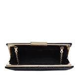 Ladies Zinnia 2522160 Clutch Bag In Black