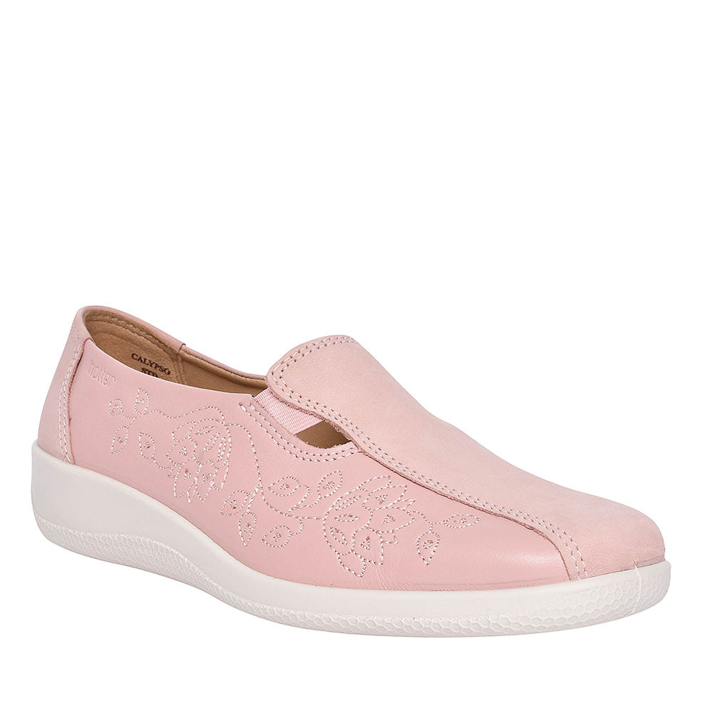 Calypso Std Fit Casual Shoe For Ladies In Aqua