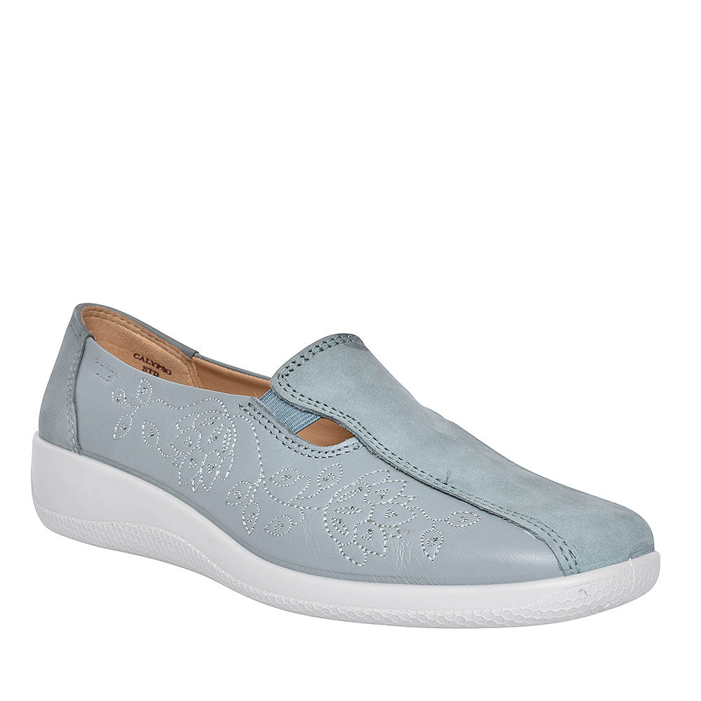 Calypso Std Fit Casual Shoe For Ladies In Aqua
