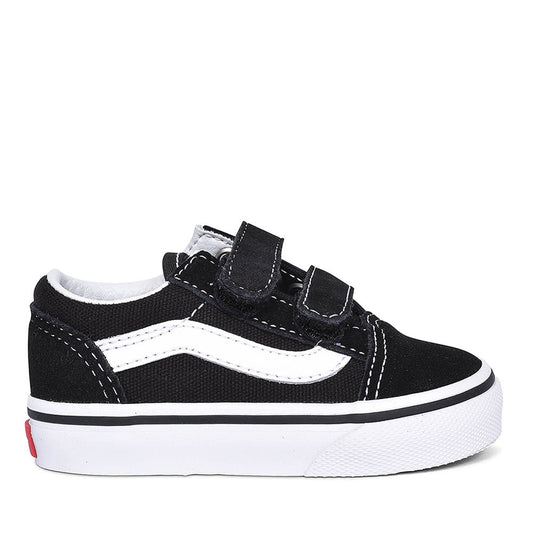 VANS OLD SKOOL V TRAINERS FOR BOYS in BLACK