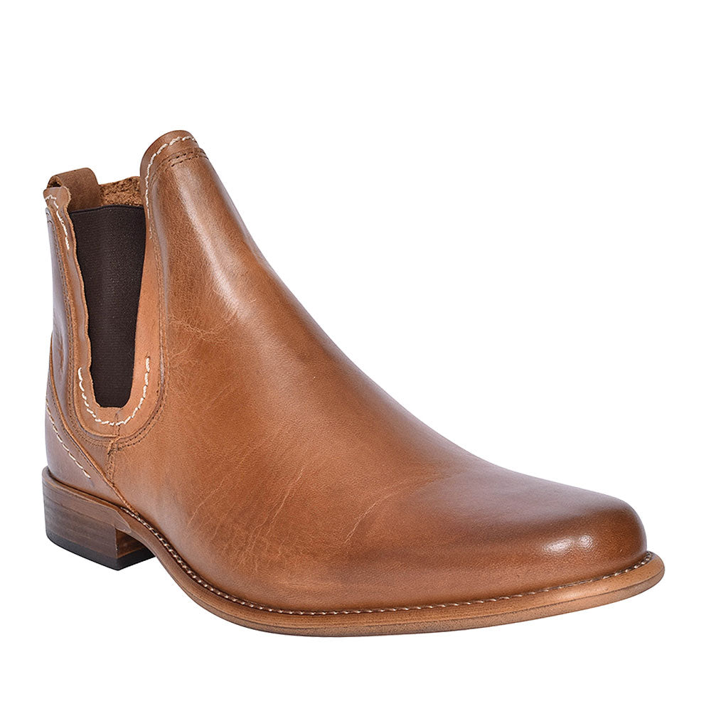 Austin Chelsea Slip On Boot For Men In Tan