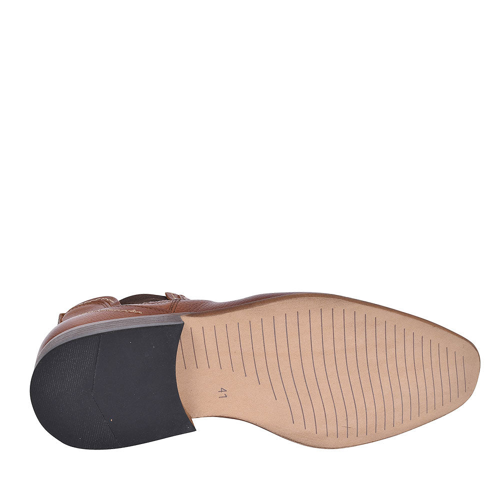 Austin Chelsea Boot For Men In Tumbled Caramel