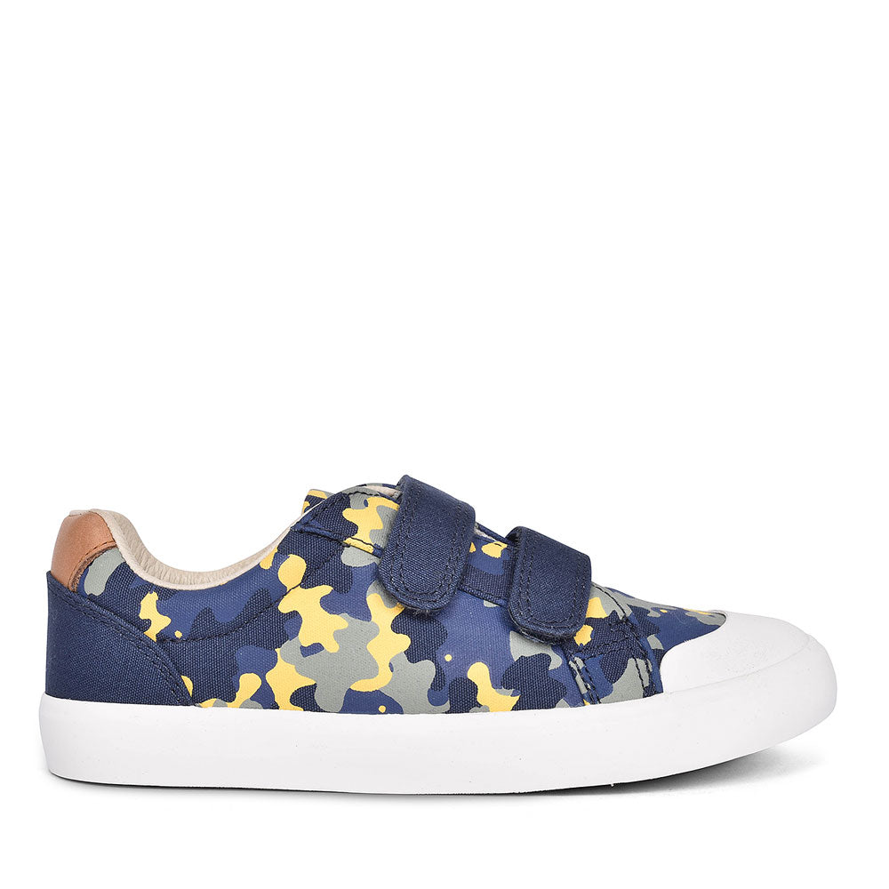 COMIC AIR CAMO CANVAS SHOES COL F