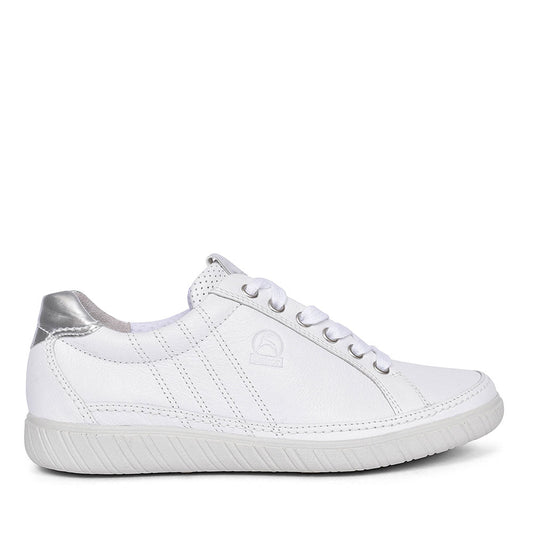 GABOR AMULET CASUAL SHOES FOR LADIES in WHITE