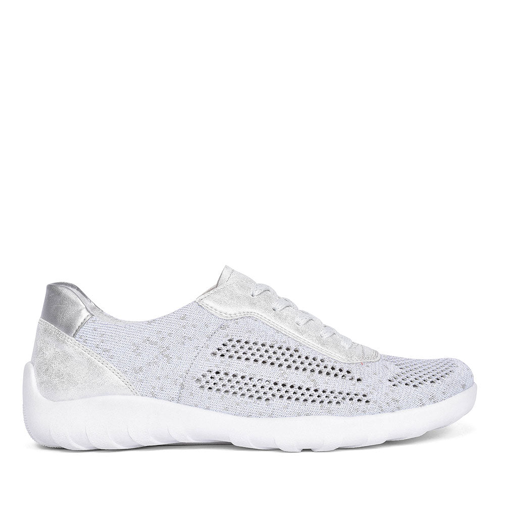 REMONTE Women's Casual Sports Shoes in White