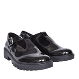 Girls J8420e Casey Shoe In Blk Patent
