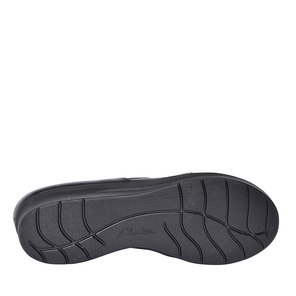 Hope Roxanne Black Leather Shoe For Ladies In Blk Leather
