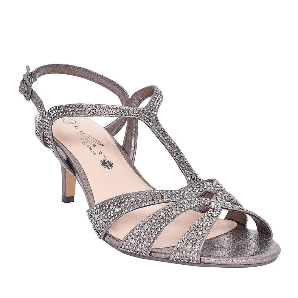 Flr5245 Francie Court Shoe For Ladies In Pewter